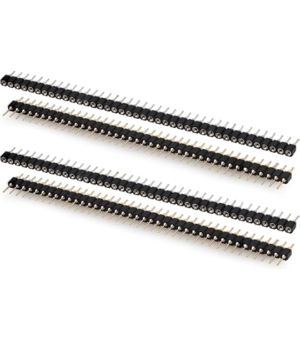 50PCS 2X2 PIN Double Row Straight Female PIN Header 2.54MM Pitch